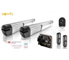 Sestava pohonů IXENGO L 24V io SOMFY s magn.dorazy pro křídlovou bránu do 8m