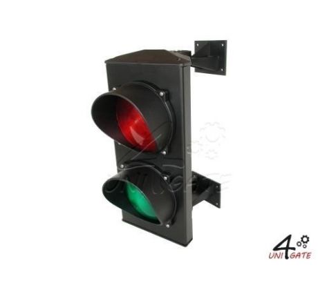 Semafor LED červený + zelený, 230V