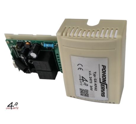 Přijímač 2-kanálový, GX KPA2, 433 MHz, univerzální